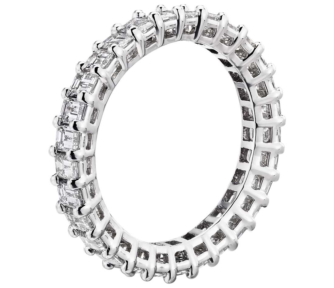 Кольцо с бриллиантами огранки "Ашер"(2,0 ct) из платины 