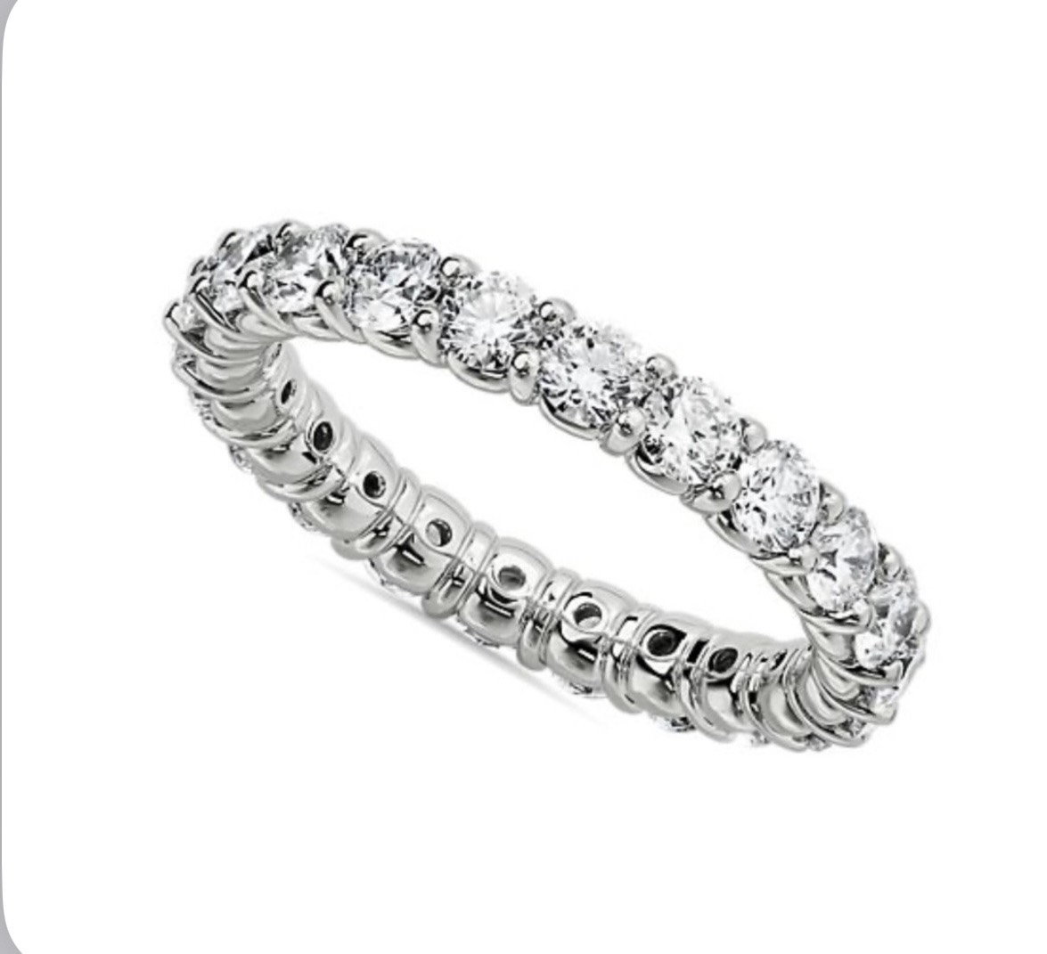 Кольцо с бриллиантами (2,0 ct.) из платины 950 пробы