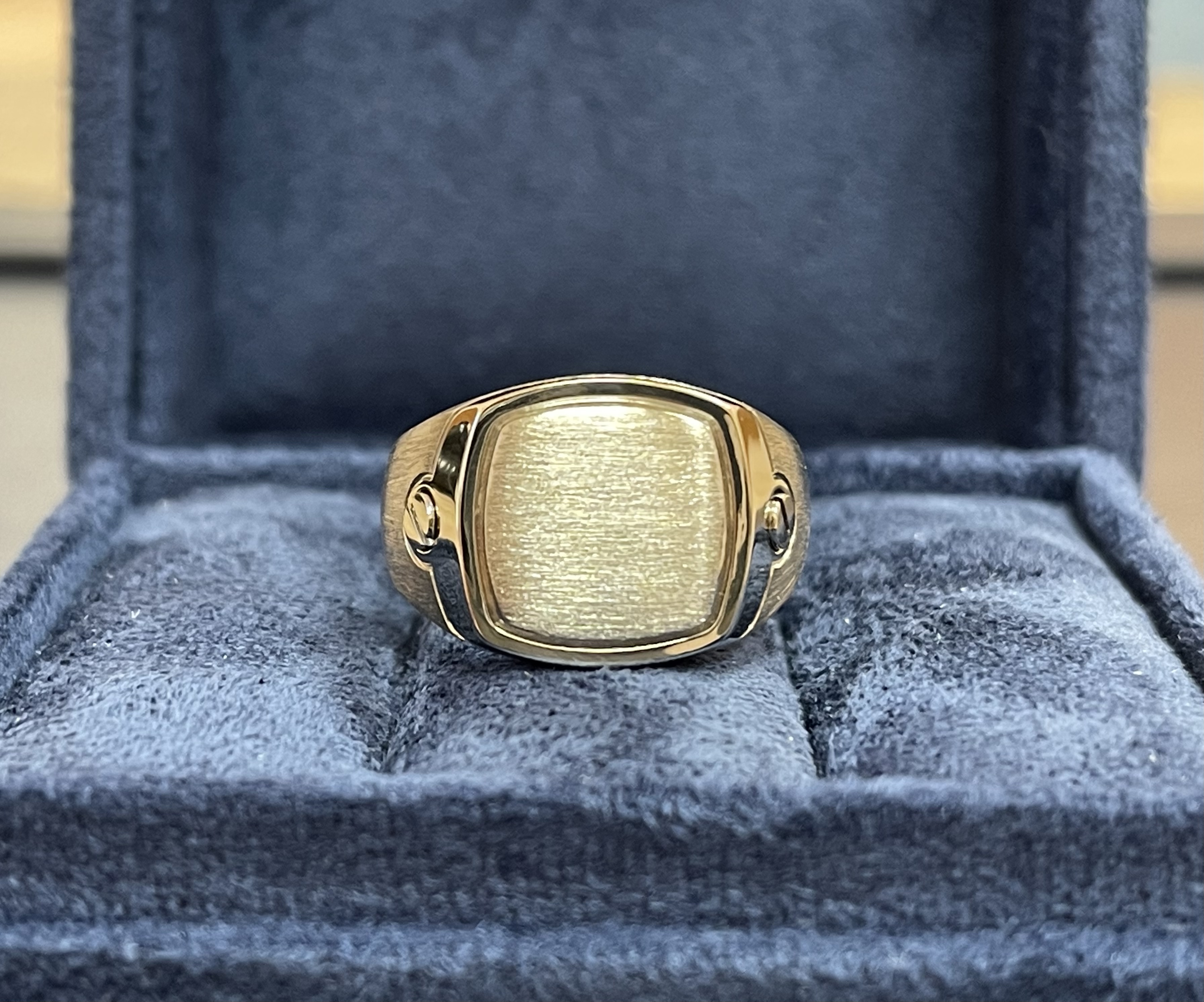 Мужское кольцо из палладия 850 пробы