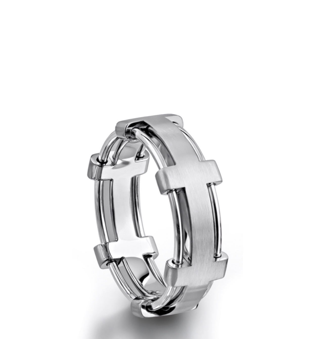 Обручальное кольцо из платины (6,5 мм.)