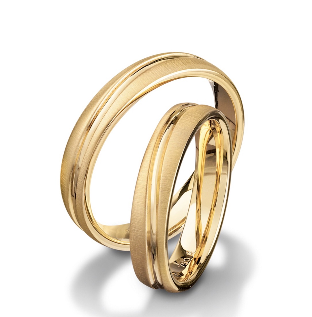 Обручальные кольца из золота 750