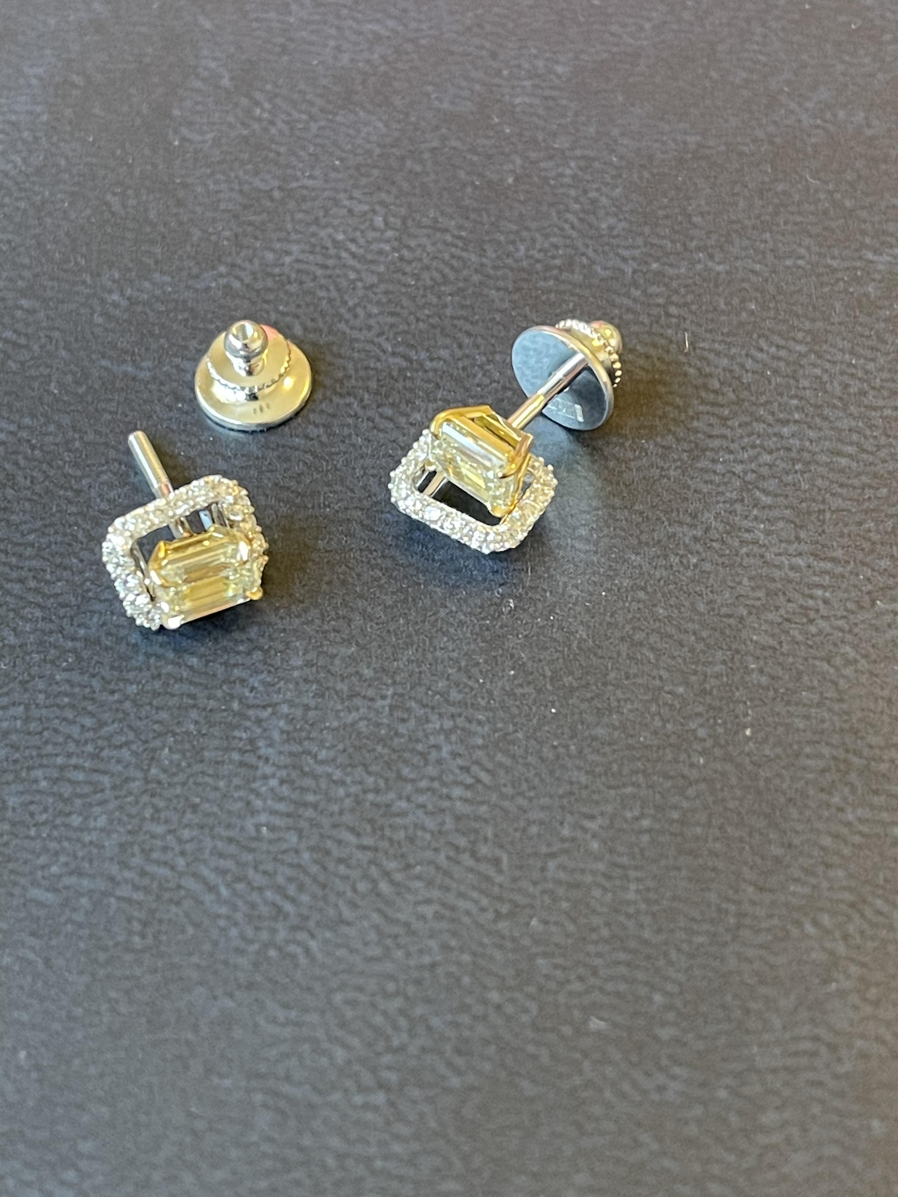 Серьги-трансформеры с бриллиантами(1,10 ct.) и бриллиантами из золота 750 пробы